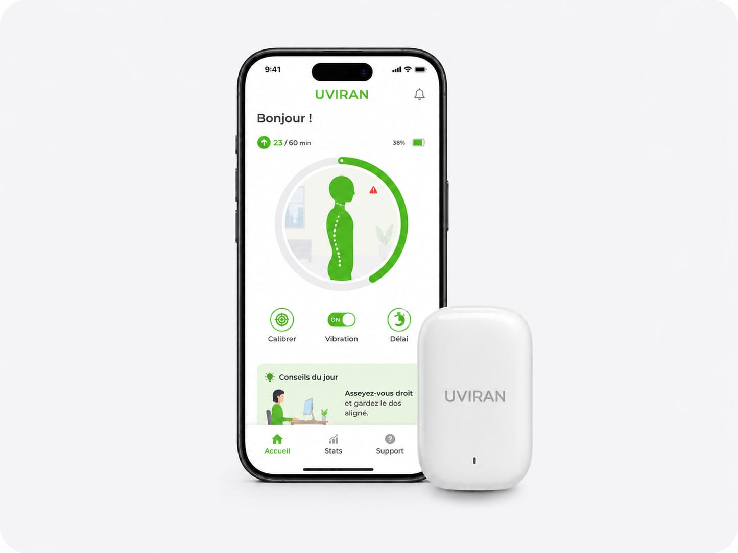 UVIRAN Posture-Pro - correcteur de posture
