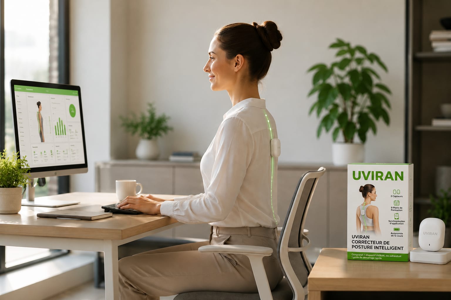 UVIRAN Posture-Pro - correcteur de posture